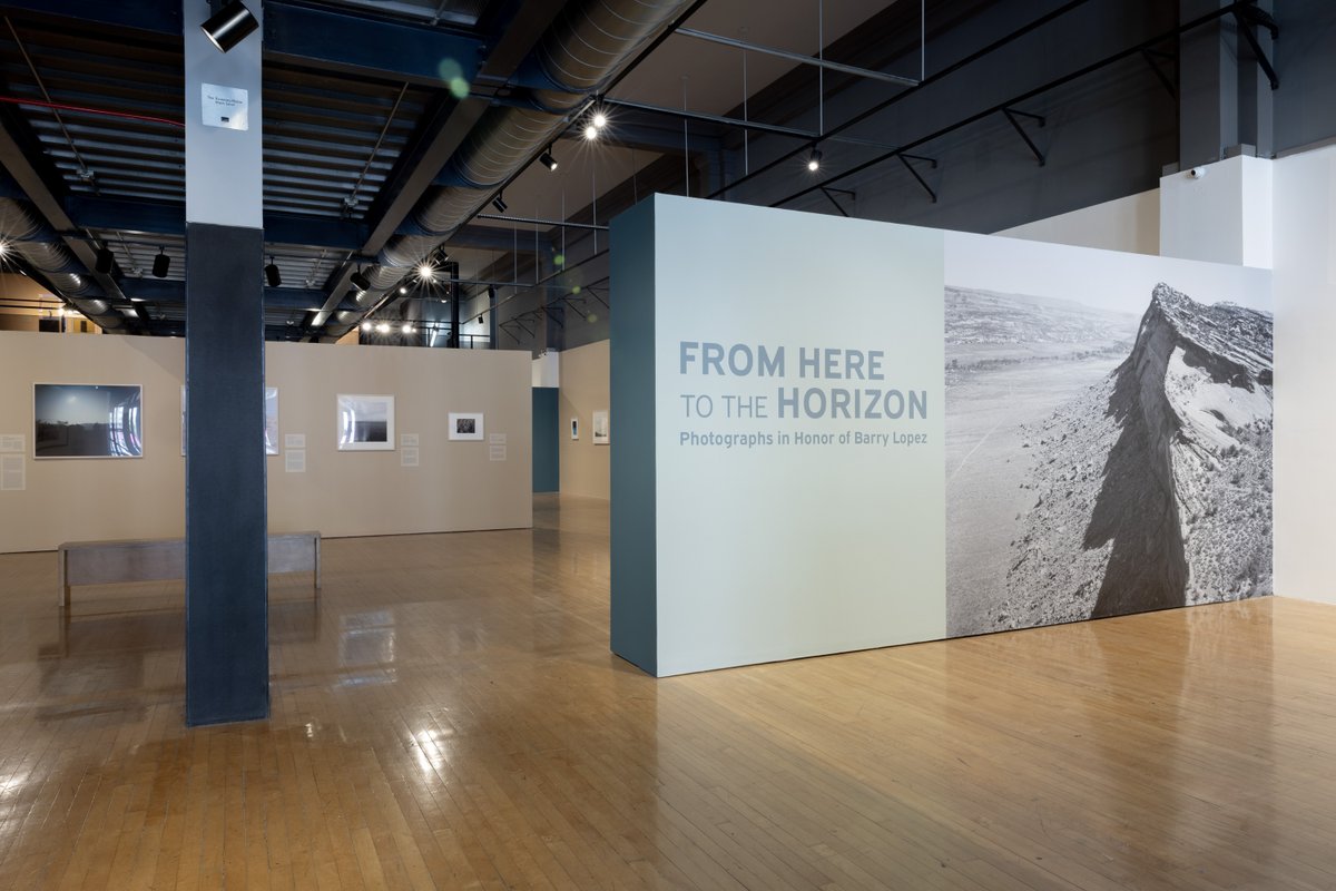 UCRARTS's tweet photo. Closing in less than two weeks! From Here to the Horizon: Photographs in Honor of Barry Lopez brings together work by 50 photographers exploring our connection to the land. 

Photo: Nikolay Maslov/UCR ARTS. https://t.co/2hXwTGx8Rq