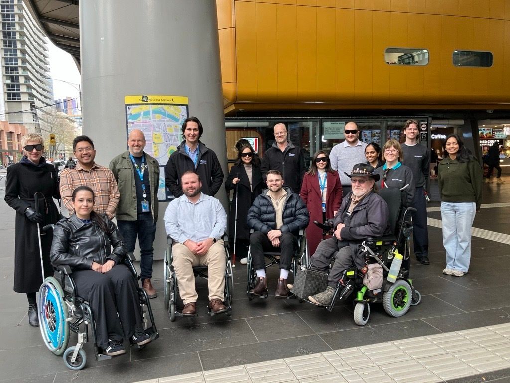TravellersAid's tweet photo. “[The training] really opened my eyes about the inaccessibility of the world we build - even relatively new infrastructure investments”.
 
To find out more or to register your team for a Travelling in the Shoes of Others workshop, head to https://t.co/OGVLzvE7TY https://t.co/pIZR3LjWyq