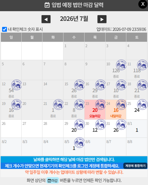 DarkTigerTuna's tweet photo. [서론타임]

솔까 나는 국똥, 더듬어 둘다 개싫거든.
그런데 정당 불문 레알 입법되어야 한다 싶은 법안들�� 있어.
그니까 꼭 최소한 법안 내용은 봐야돼.
유유 ;ㅅ;

돌아온 [악법반대, 선법찬성]

이건 [강요]가 아니고 [자발적 참여 유도]이자 [응원]이야

무지성 [악법반대]를 박기보다,
되도록 법안은 각자 읽어보고 [선법]은 [찬성]해야한다?

뭐 이러나 저러나 참여율 박살인게 현실이니까,

소소한 목표로 반대표 잡채가 줸부 0 스코어를 치는 그날까지 시바꺼
ㅋㅋㅋㅋㅋㅋㅋㅋㅋㅋㅋㅋㅋㅋㅋㅋㅋ

현상태에서 어제인 7월 22일에는 마감될게 몇개?

8개!!!!

완판은 몇 개~?

0개~~~~

8개 중에 0개~~~~

어쨌든 HOOK은 쳐야쟤~

저능길 똥꼬 라인이건, 쾅배 추정 단죄건, 테토호소C건 팔로워수는 개사기라는거
현실은 그저 개좁밥이라는거

매일매일 캠페인!!!
끝날 때까지 끝난게 아니다!!!

[1일 1악법처단]!!!!!!

[2326.7.23]편!!!!
[2326.7.23]편!!!!
[2326.7.23]편!!!!

우��는 내일 지구가 멸망하더라도 오늘도 한그루의 사과나무를 심어야 해.
포기하면 정말 끝이니까.

현상황!

어제인 7월 22일 오전부터 7월 22일 자정까지를 기준으로 보면
7월 30일 2개, 7월 31일 17개가 증가했어!

어제인 7월 22일 자정부터 7월 23일 현재까지를 기준으로 보면
8월 1일 1개가 증가했어!

오늘인 23일에는
마감될게 몇 개?

20개~~~

지금 현재 완판된게 몇 개?

당.연.히

0개~

20개 중에 0개~

법안들을 주욱 봐보면 또 이게 읽히는게 있어
그니까 국가 정책방향에도 관심 갖고 살자

형 누나 친구 동생들아
난 끝까지 맞다이깔게.
마음이 있는 자라면 함께하자.

하루 딱 31분.

우리 각자는 선풍기 바람에도 꺼지는 작은 불씨겠지만,
하나가 된다면 분명 우리는 눈보라에도 꺼지지 않는 거대한 화염이 될거야

우리 거대한 화염이 되어보자~~~!!!

���이자 싸우자 이기자

멸공

#YoonAgain #윤어게인 #악법반대 #선법청원 #1일1악법처단 #하루31분 #멸공 #7월23일

https://t.co/8qwHKQGey5