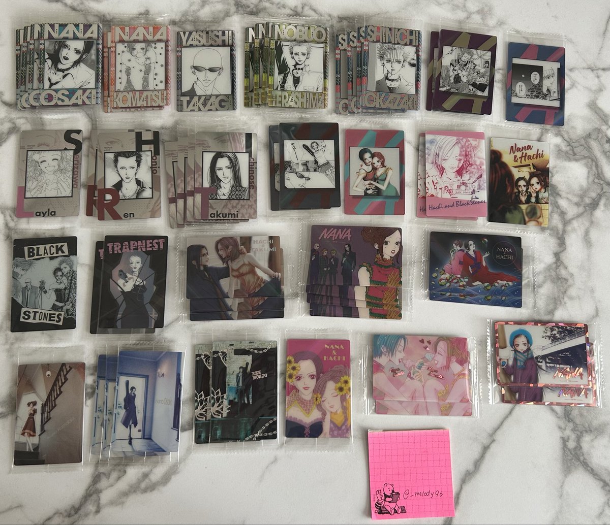 __melody96's tweet photo. 【交換】NANA ツインウエハース

譲)画像1枚目
      
求)画像2枚目🩵 

郵送のみ
お気軽にお声掛けください https://t.co/U3OWVjK1fn