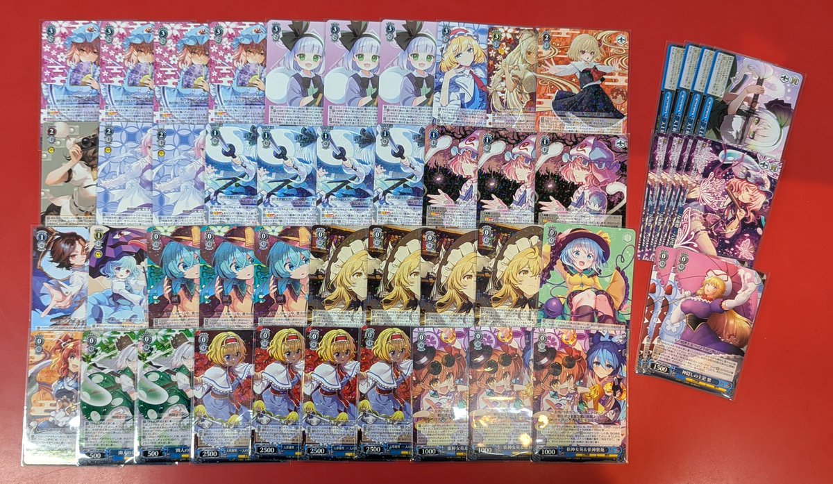 ヴァイスシュヴァルツ ⛩️デッキ販売⛩️ 卍 東方 卍 8扉