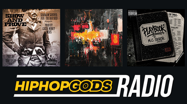hiphopgods's tweet photo. BRAND NEW music on deck from...

@ShabaamSahdeeq ft. @NiggalisCage &amp; @ToneSpliff produced by @CastleMoneyBea1 
+
@JScienide ft. @opiohierosom from the mighty @SOMHIERO 
+
@MCSerch featuring and produced by Apathy !

HipHopGods Radio edition 718:
https://t.co/8kjbIrU2Ml

#HIPHOP https://t.co/RDLJLhjQeH