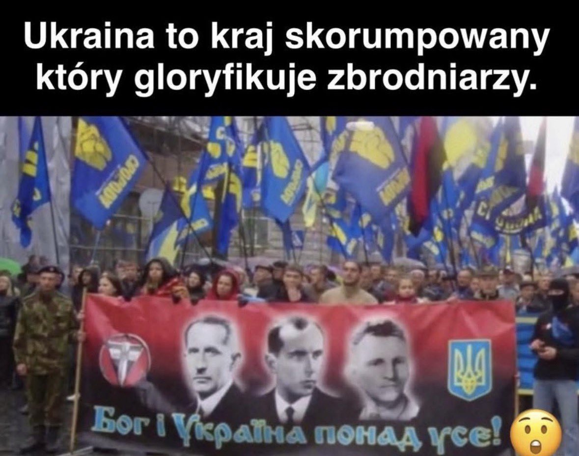 MaleckiAre2618's tweet photo. 🟥🟥Jak można wspierać kraj który jest absolutnie skorumpowany, honoruje morderców i zbrodniarze!
#Polska #Polacy #tusk #rząd #konfederacja #braun #skandal #pis #bosak #KOjestantypolski #tuskdodymisji #antypolskirzad #sikorski #kosiniakkamysz #nie #warszawa #hanba #dlaciebie https://t.co/AXdHq6rdK3
