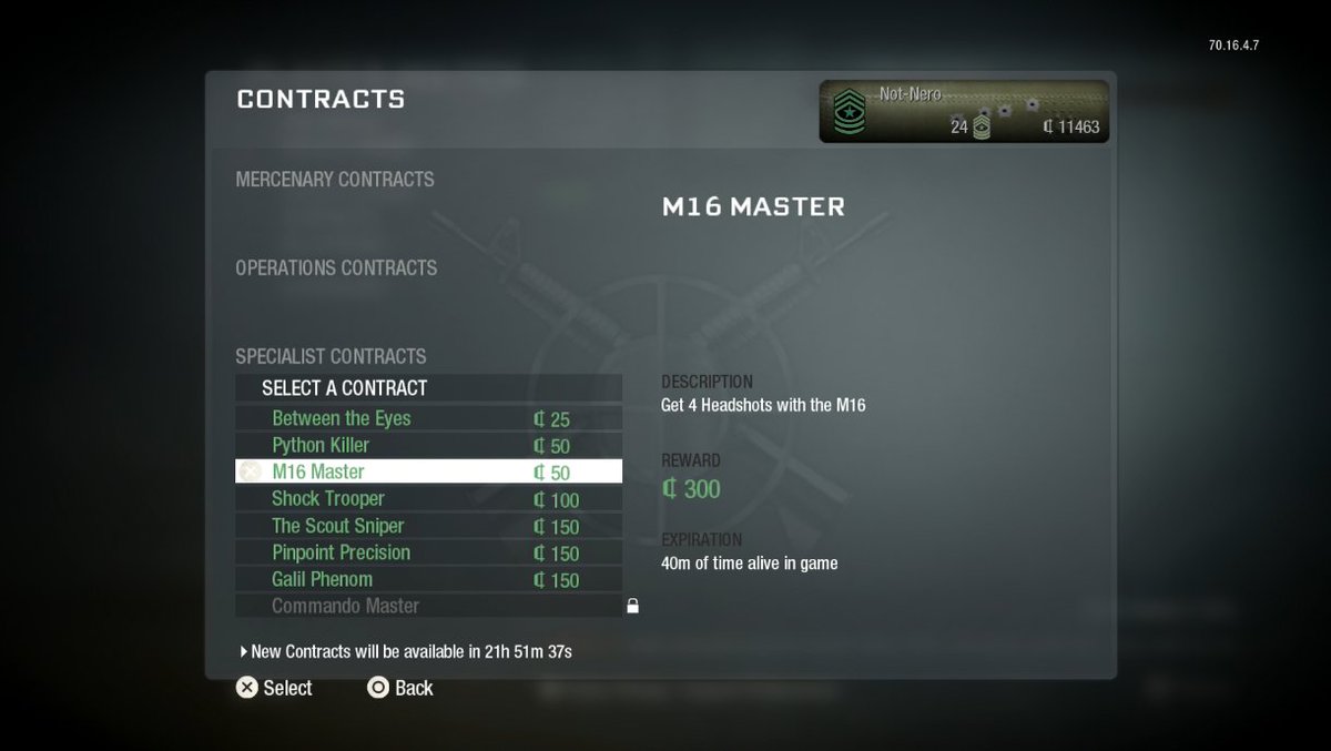 NerosCinema's tweet photo. Amazing how contracts in 2010 can count down with in-game time, but XP Tokens in 2026 can't https://t.co/X85D2egu1V