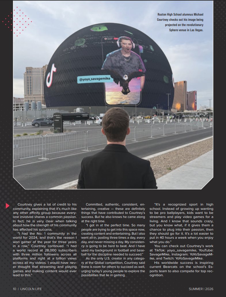 YoYoSavageMike's tweet photo. My first feature in a magazine! 🔥So grateful to be featured in my hometowns magazine, thank you to everyone who has taken a part in making this happen! 🥰Talking about my gaming career and my recent trip to Vegas, to celebrate Savage Squad taking #1 in the 2025 TikTok Gaming Live Fest 🏆

Truly a blessing to live the life that I do with my whole community by my side, I couldn’t do it without you