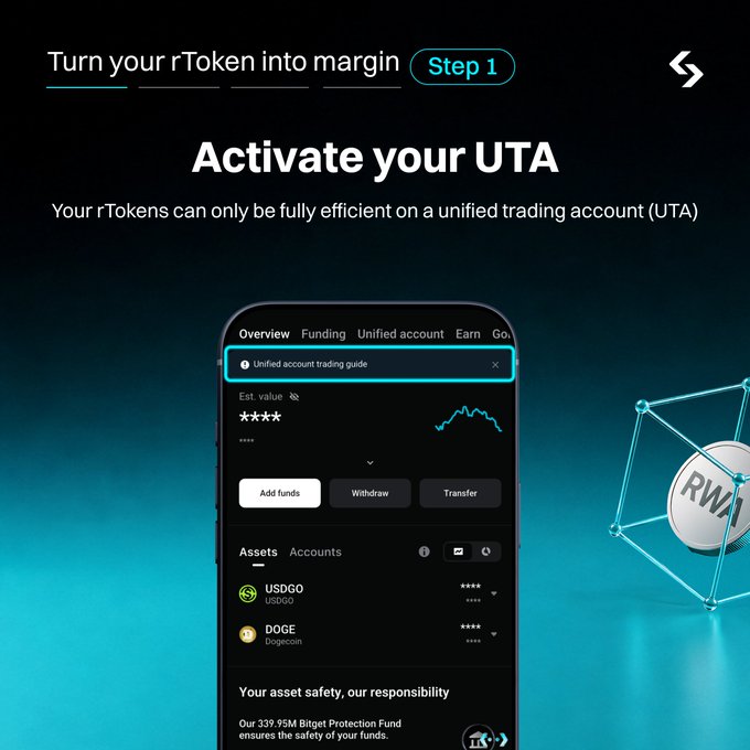 bitgetvietnam's tweet photo. 🔍Master rToken collateral in 4 easy steps.
Borrow with US stocks & 3x your plays using rToken.
#rToken https://t.co/RvSi9VQ2bZ