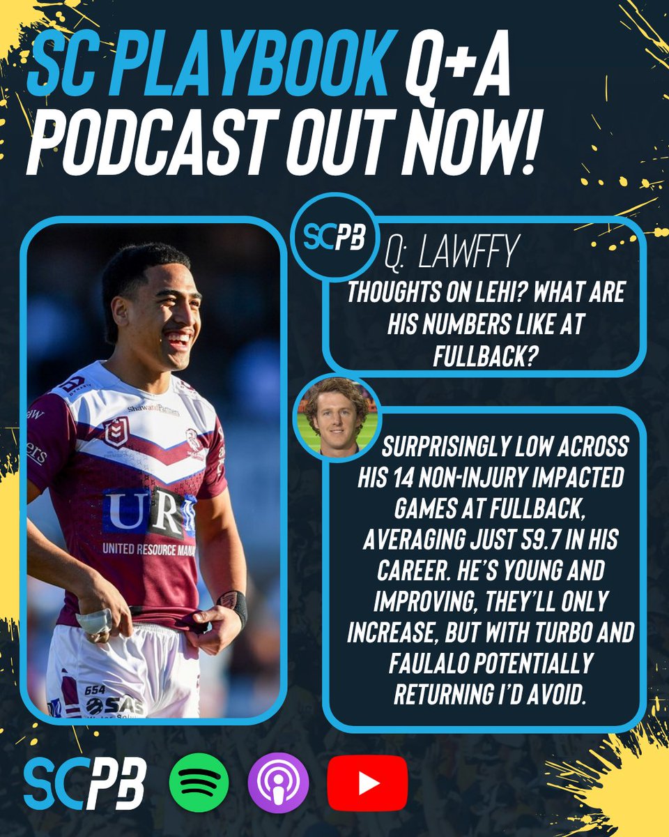 SC Playbook I Supercoach NRL tweet media