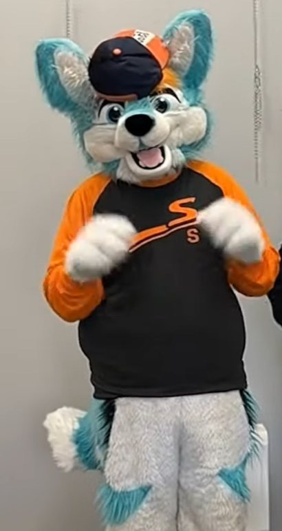 sposato's tweet photo. The place I go to tomorrow have their talent show in October and hired the theatre near me. I only signed up to have a picture of Notsky, but I may even come as him and be vulnerable as I've only done dribs and drabs of floof with them. I'm also not their answer to you know who. https://t.co/A79eHV0pUr