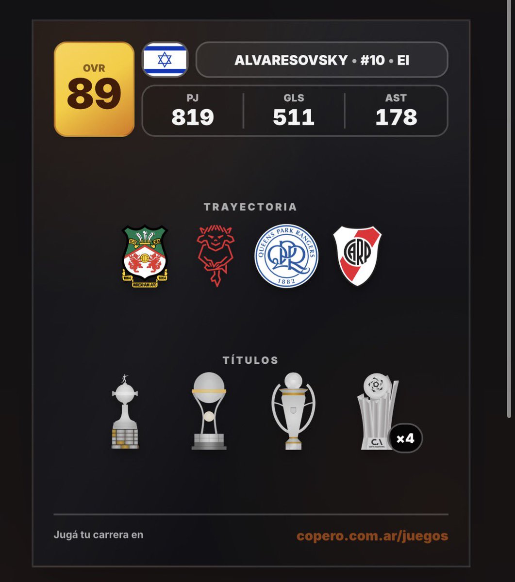 serav98's tweet photo. jugador israelí ídolo de River https://t.co/khtEAycnr8