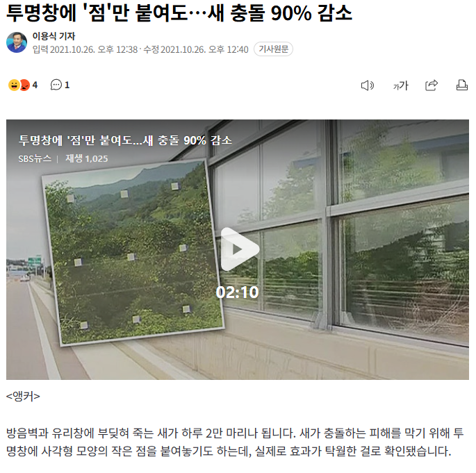 lavenderblushpo's tweet photo. 새를 위협하는건 고양이가 아니라 인간이야

방음벽과 유리창때문에 죽는 새가
하루 2만마리나 된다는데
진정으로 새를 보호하고 싶다면
새 유리창 충돌 방지 운동이 우선아닐까?

인간이 만든 건물로 인해
새들이 죽어나가는 건 별 말 안하면서
고양이에게 탓을 돌리는지 의문이야

길고양이 인도적 관리에 대한 청원이 진행 중인데
함께 뜻을 모아줘!! 

https://t.co/Mk2TmdCyO2
