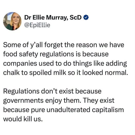 BlisterPearl's tweet photo. Some of you are in the bathroom right now because of cut regulations https://t.co/cn3V5QuvZQ