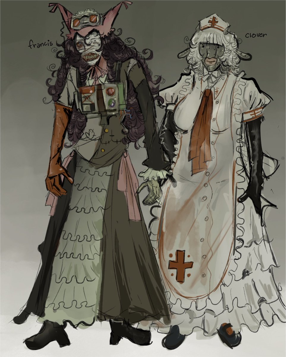 yuriclydeperry's tweet photo. toxic yuri Outlast trials ocs are so back..

 #outlasttrialsoc #yuri #outlasttrials https://t.co/6xNL7OcvaQ