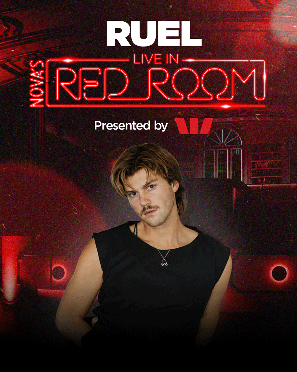 nova919's tweet photo. TONIGHT! Ruel will grace Nova’s Red Room, presented by @Westpac

See you soon, @oneruel (hope you've been loving the @RitzCarlton 🥰 https://t.co/RNQ3QyEpO9