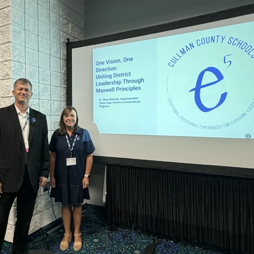 CCBOEAL's tweet photo. Great job by Dr. Barnette and Tonya Cupp presenting on leadership today at the ALSDE MEGA Conference in Mobile! https://t.co/YVt0BTR3SY