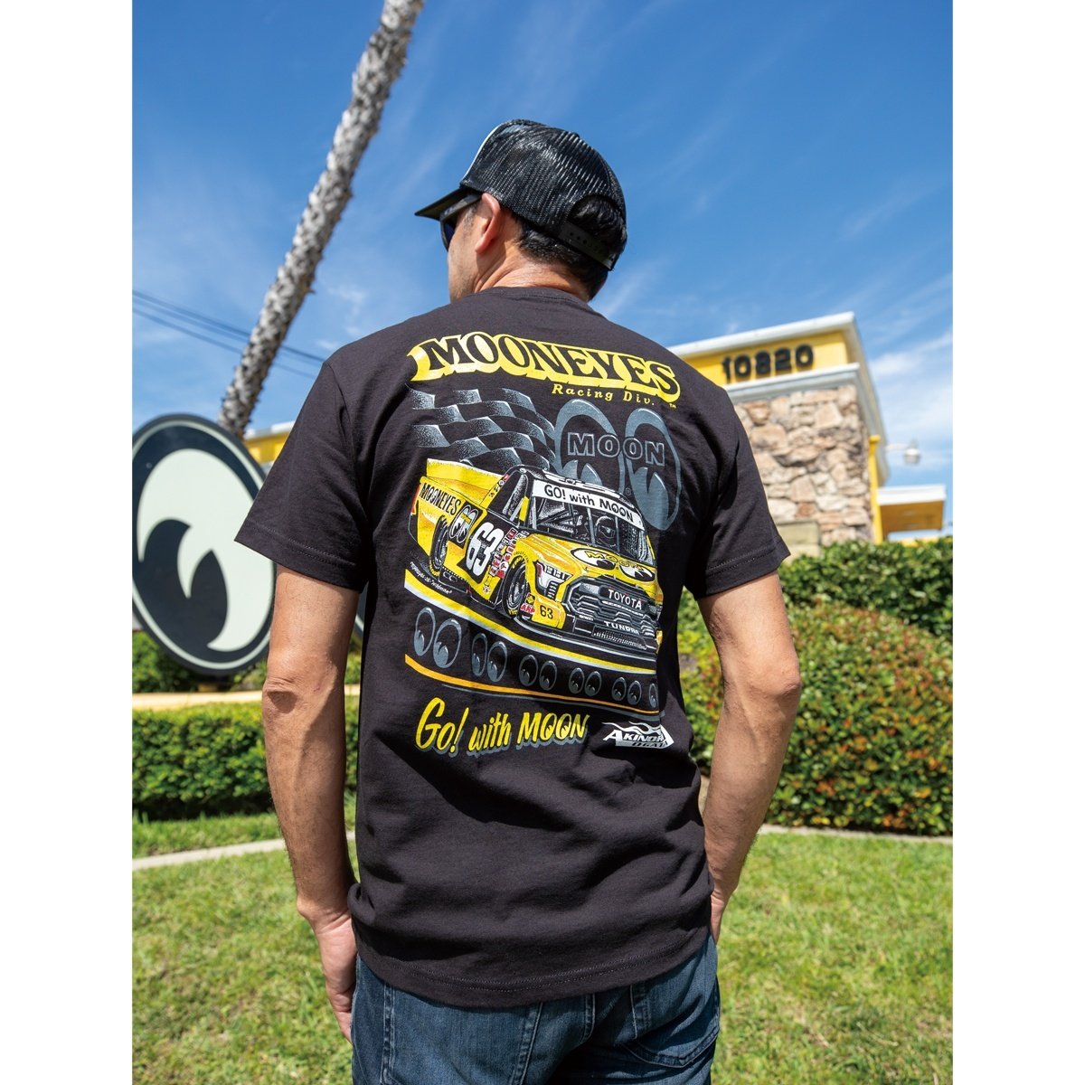 AkinoriOgata's tweet photo. I'm working hard to get back behind the wheel in the @NASCAR racing. 
To support that journey, @MoonEquip has created a brand-new T-shirt design for me! 
A limited quantity will be available through my online store.
https://t.co/6oy352coMv
Thank you all for your continued support https://t.co/6LCjRd64oN