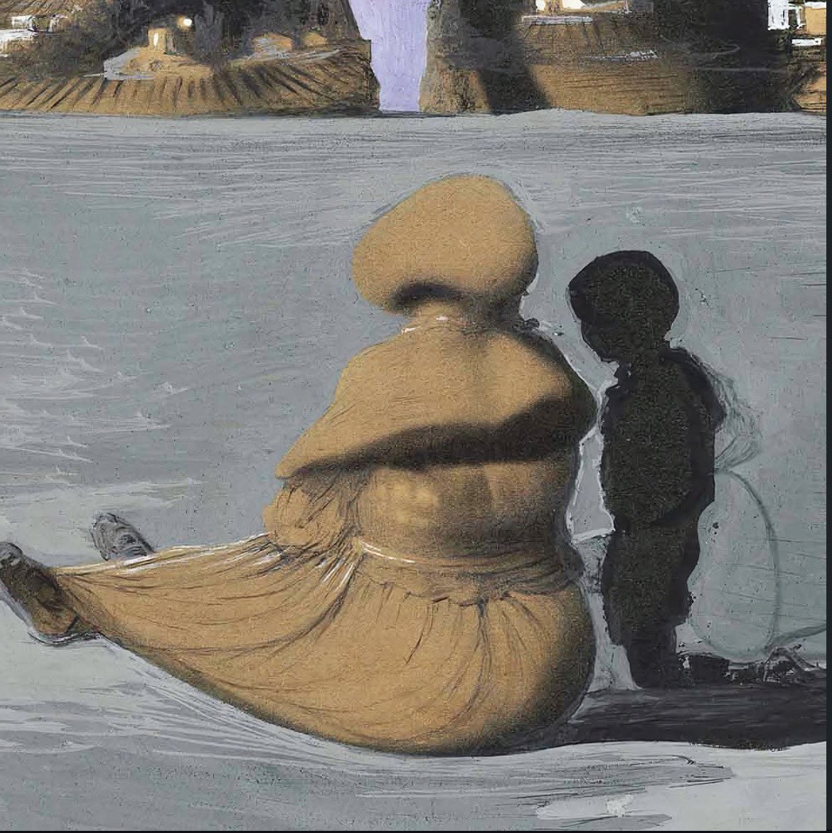 Finallyalone26's tweet photo. Adolescence, Salvador Dalí (1941) https://t.co/6xmvdazciv