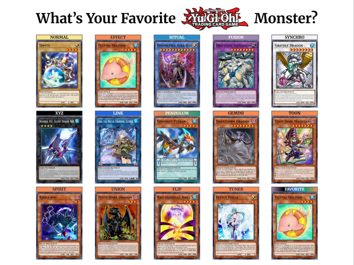 SnazzyYGO's tweet photo. Unlike some of you I love all summoning types 😤 (not equally tho) https://t.co/ytwsM3hHhq