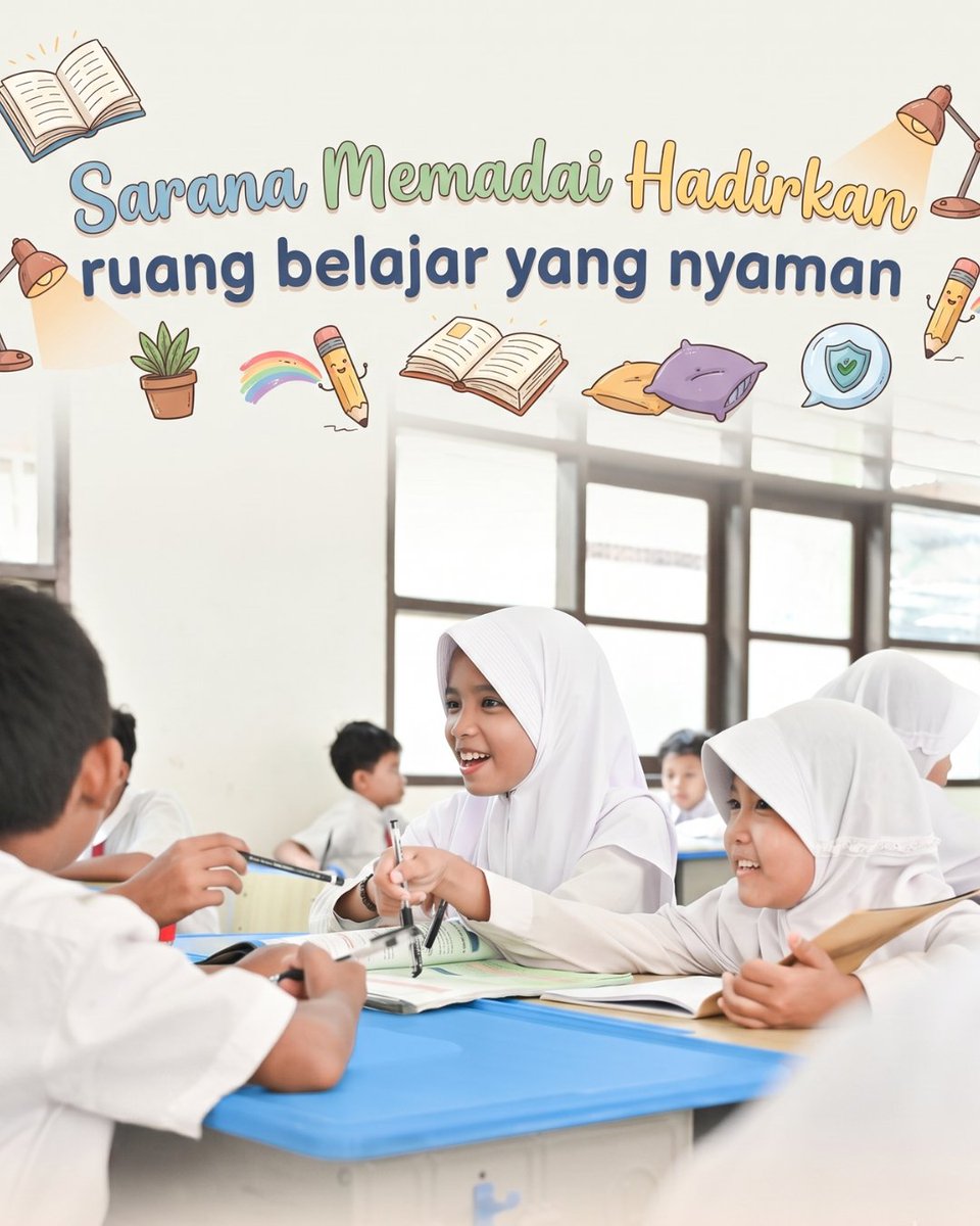 Riyah_na99's tweet photo. Pendidikan Berkualitas semakin mudah diwujudkan ketika Program BRI Peduli "Ini Sekolahku" terus memberikan perhatian kepada kebutuhan sekolah dan para pendidik. #IniSekolahku https://t.co/Cpmx9QdyYE