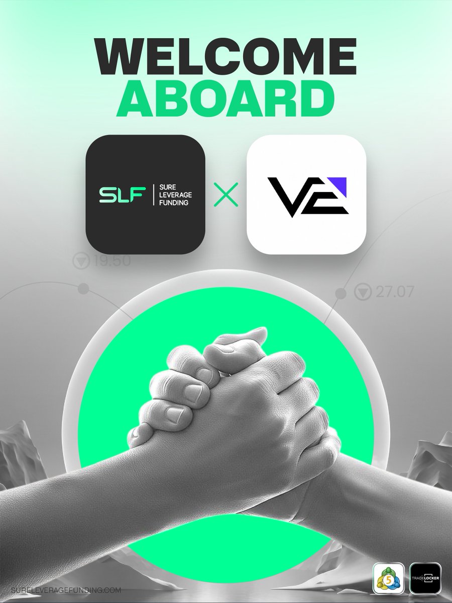 Vertex_eon's tweet photo. 🤝 Vertex EON × SLF
Officially partnered with Sure Leverage Funding! 🚀

🎉 40% OFF all funded accounts
🎟️ Code: TAPAS

🔗 https://t.co/zVLcpTJXSI⁠�

Server link :https://t.co/bBsJkgC3GV

Buy via our link for priority support. 📈 https://t.co/HMsTZqAuef