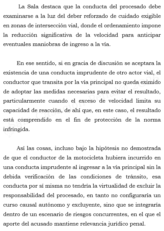 loviedoH's tweet photo. Corte S. Rad. 66936/26. Homicidio Culposo.

De la concurrencia de culpas. Conducta de la víctima como fuente exclusiva del resultado.
 
Compartida por @MensajePenal 

https://t.co/7nP4fj1ESq https://t.co/qOQh0J7ue9
