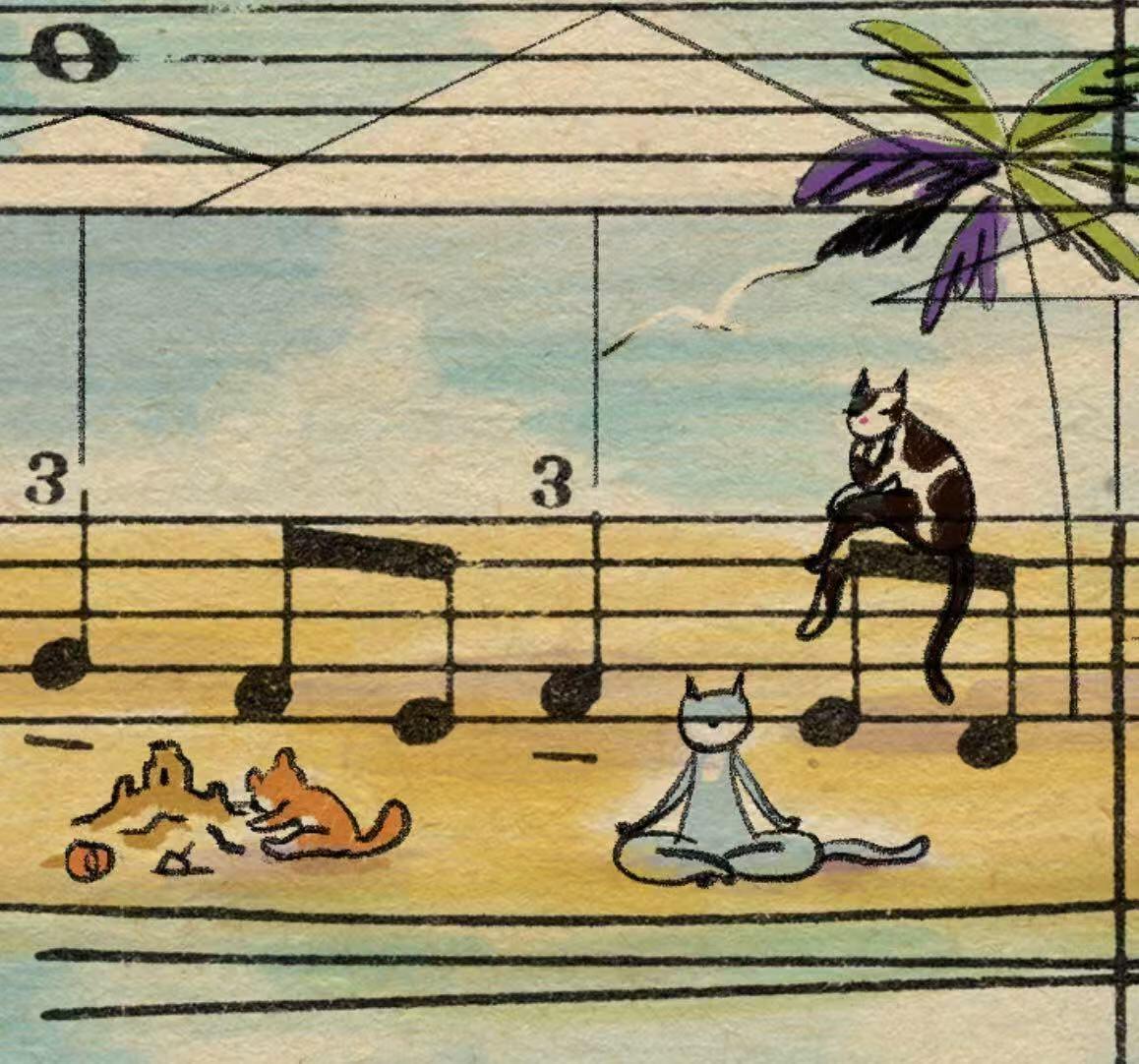 BarelyComic's tweet photo. Try humming these melodies before looking at the drawings.

Then look again.

Wow... whoever drew these really understands music. https://t.co/qpAGP4hL2Y