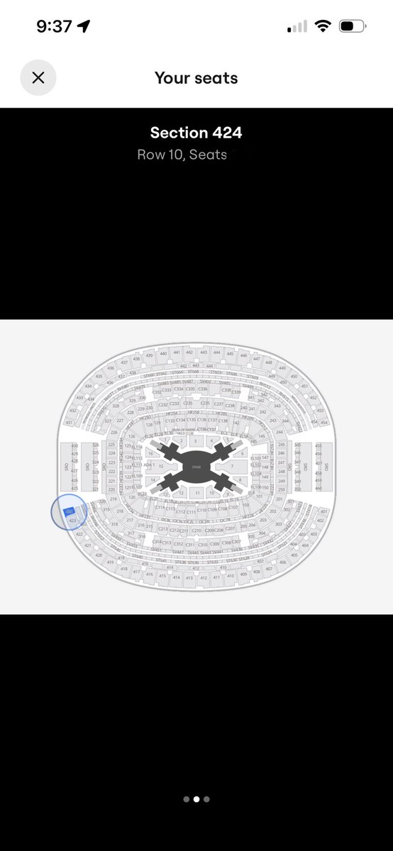 hyungstit's tweet photo. Hi!! I’m selling 2 nosebleed BTS tickets in Arlington for D1! Section 424

Selling both tickets for 480 
The price is negotiable💜 

I bought it during first sale, but a friend canceled on me so both of us won’t be going for their Saturday date.

#BTS_ARLINGTON #wtsbts #wtb #wts https://t.co/SHcfNs8uzg