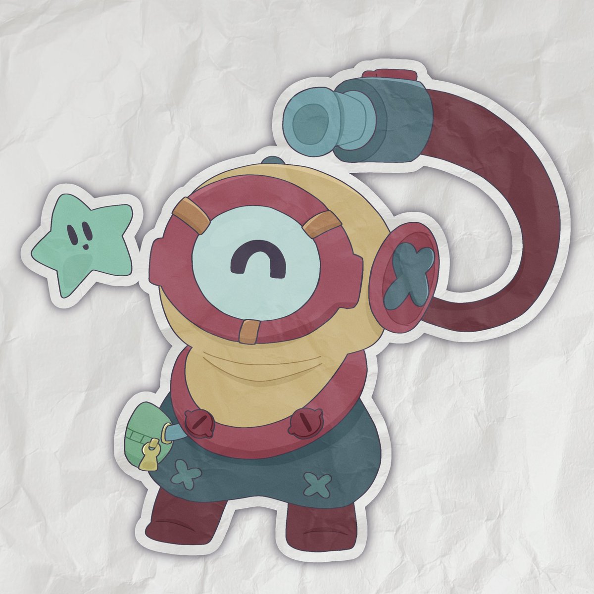mgnhuyu___'s tweet photo. #BrawlStarsArt  #BrawlStars https://t.co/BcNyPjOCFg