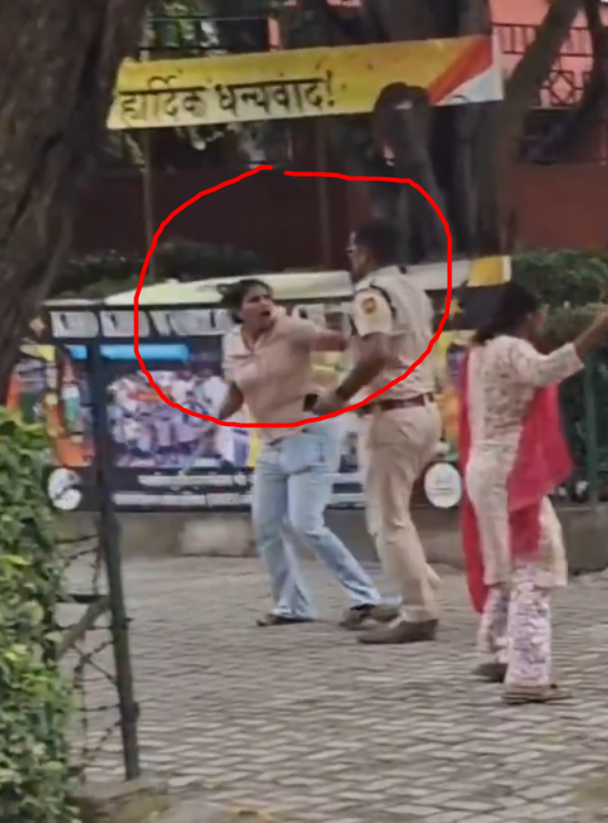 NalinisKitchen's tweet photo. Great work by social media.

According to The Indian Express, DCP Sandeep Lamba has been removed from the protest site and asked to return to his original posting.

Dear @grok, if a male police officer slaps a female protester, is it legal? Can he be punished for it? If yes, under which law and section?