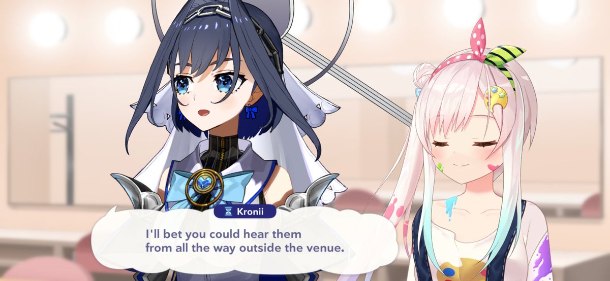 Cecivirusreal's tweet photo. WAIT THEY USE THEIR L2D MODELS FOR THE CUTSCENES THATS SO COOL????? https://t.co/Xta5GNxvdD