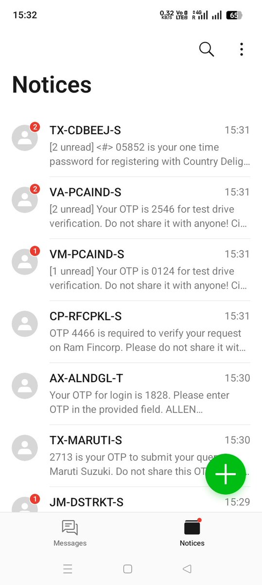 tgkum1982's tweet photo. @MahaCyber1 @Cyberdost Automated SMS OTP Flooding: Simultaneously, my mobile device is being targeted with continuous, high-frequency OTP spam (SMS bombing) https://t.co/vVf8V0kLJ2