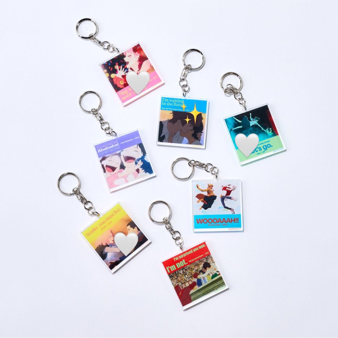 puniiiii___'s tweet photo. 細田守の原画展 トレーディングアクリルキーリング 交換してくださる方探しております。

【求】時をかける少女✨️
【譲】未来のミライ、竜とそばかすの姫、果てしなきスカーレット🤍

本日会場付近又は別日都内手渡し
比率違いも検討致します。
お心当たりのある方DMまでよろしくお願いします。 https://t.co/UfRgwMFTwh