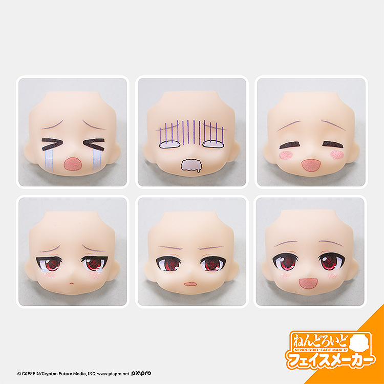 gsc_goodsmile's tweet photo. ⚡グッスマ公式ショップ限定⚡
ねんどろいど 亞北ネル／ねんどろいど 弱音ハク
フェイスメーカーコラボ・表情パーツセット

#ねんどろいど と「ねんどろいどフェイスメーカー」のコラボセットも登場♪
再現の幅が広がります✨

コラボフェイスについては商品ページをご確認ください。 https://t.co/T0XX0HqrtL