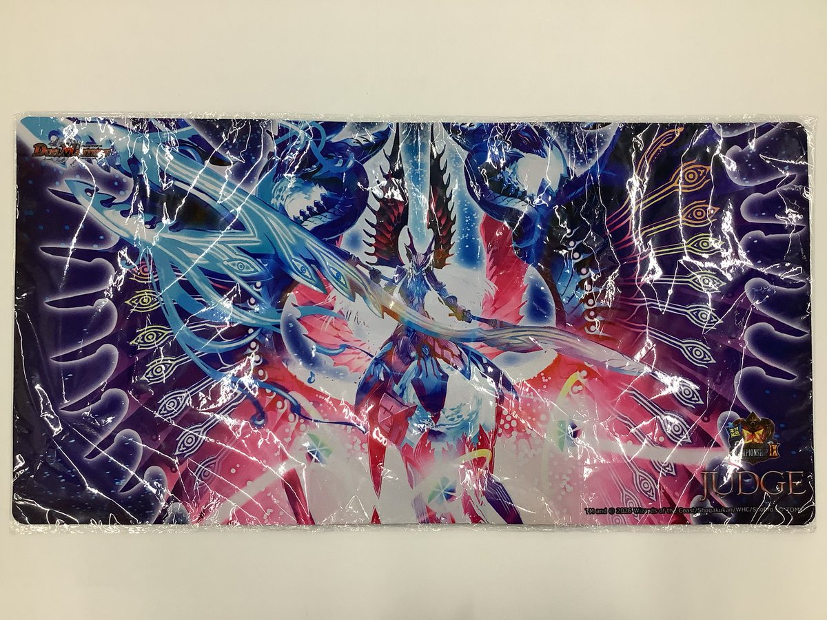 furu1_takano's tweet photo. 8/23(日)  デュエル・マスターズCSにつきまして
追加の優勝賞品を提供して頂いております。

【超新星ネプチューン・シュトローム　プレイマット】
になります！ありがとうございます！

こちらの大会は事前表明の受付を行なっています。
皆様のご参加　お待ちしてます！

#ふるいち高野店 https://t.co/81aXv18gyy