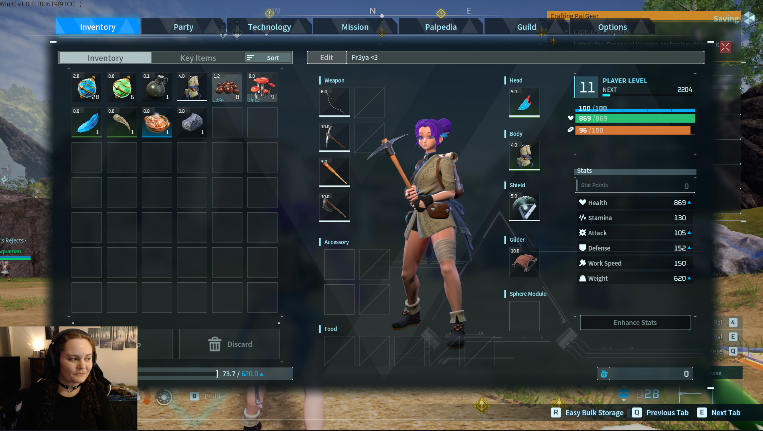 freedomfr3ya's tweet photo. Let's learn how to play Palword baby! <3 

#girlgamer #newstreamer #camplejeune #palworld https://t.co/uDhANDUwlh