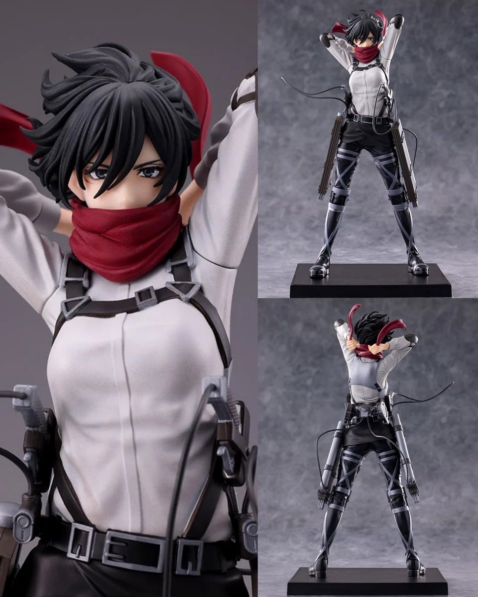 sunflowles's tweet photo. I need this Mikasa figure real bad https://t.co/THxBuAXpsn