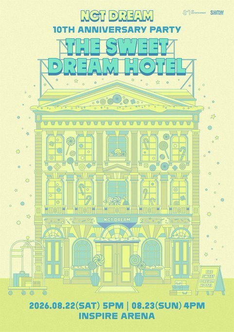 Mio_proxy's tweet photo. #WTS〈THE SWEET DREAM HOTEL〉
NCT DREAM 10TH ANNIVERSARY PARTY

🗓2026.08.22(土)・08.23(日)

【譲】
✦ A1 / A2 
✦ 208・217・218区域

ご希望の**公演日・席種・枚数（連番可）**を明記のうえ、DMまでお願いいたします
名義変更対応可能
📩 DM受付中

 #ドリム #シズニ #엔시티드림 https://t.co/Ykwe9obkfD