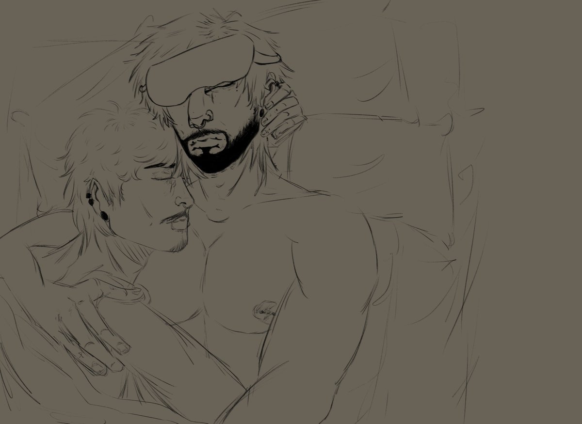 kumioka_'s tweet photo. lil wip of my gay ocs.....

#ocs https://t.co/0F2DdnH8EI
