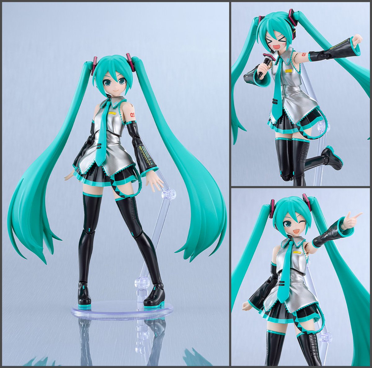 GoodSmile_US's tweet photo. Presenting a PLAMATEA plastic model of Hatsune Miku! Build the world-famous virtual singer step-by-step and capture her timeless stage presence. Preorder now at GOODSMILE ONLINE SHOP US! 

Shop: https://t.co/N1savT6m7H

#HatsuneMiku #Goodsmile https://t.co/gThGXGYCH2