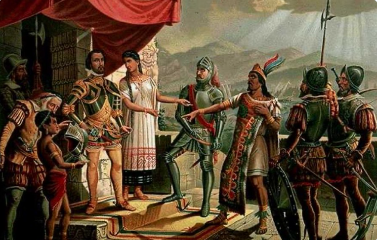 CortesSteve's tweet photo. Good morning! 

Today in 1529, Francisco Pizarro was named Spanish governor of Peru.  

The conquistador crossed the isthmus of Panama, the first European to view the Pacific from the Americas, then toppled the Inca rulers of Peru. https://t.co/IywwCUWowY