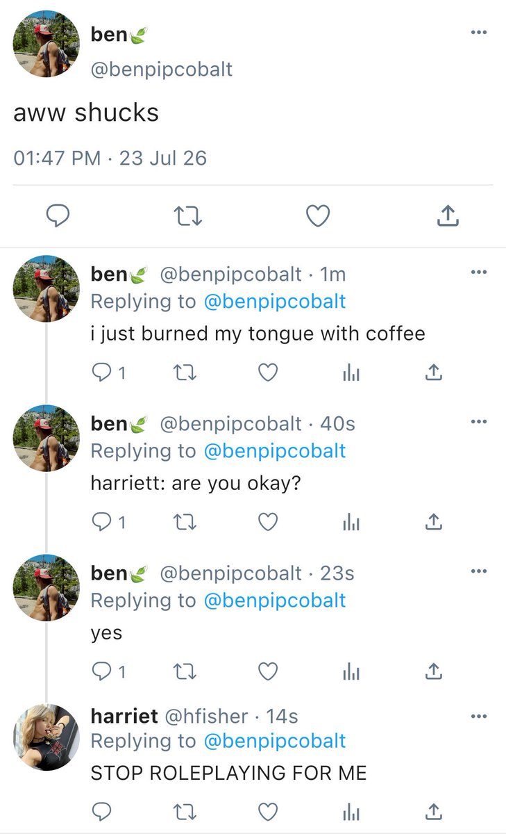moncobalt's tweet photo. benharriett i miss u guys https://t.co/FNBSjXvWZN