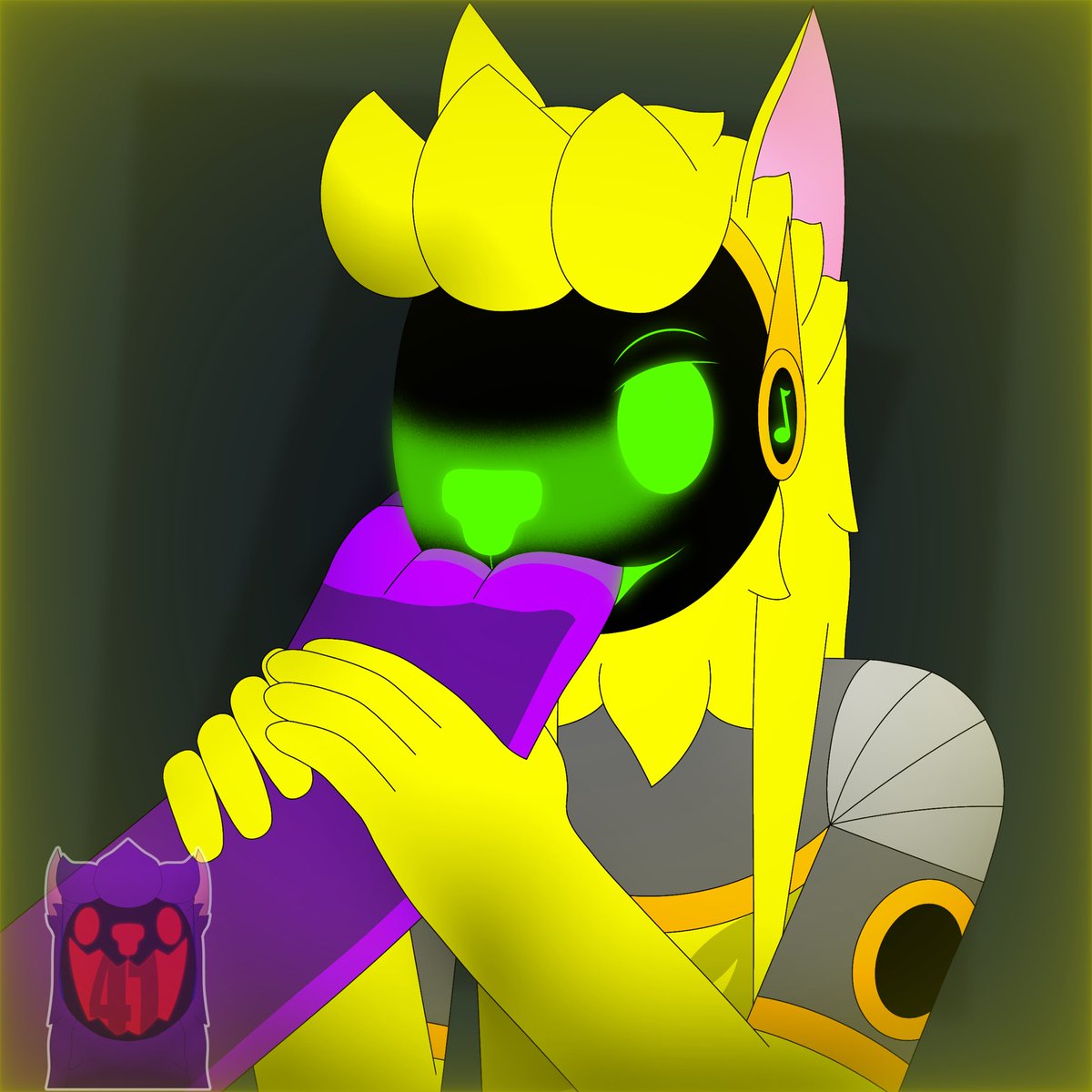DARKRIFT41's tweet photo. Paw Sucking Protogens https://t.co/J4I1DoRSTV