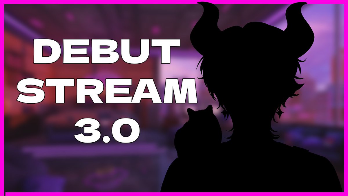 Kanai_Mamoru's tweet photo. DEBUT STREAM 3.0

Waiting room: https://t.co/1uLf0ZXXZi https://t.co/l1qFMNMtND