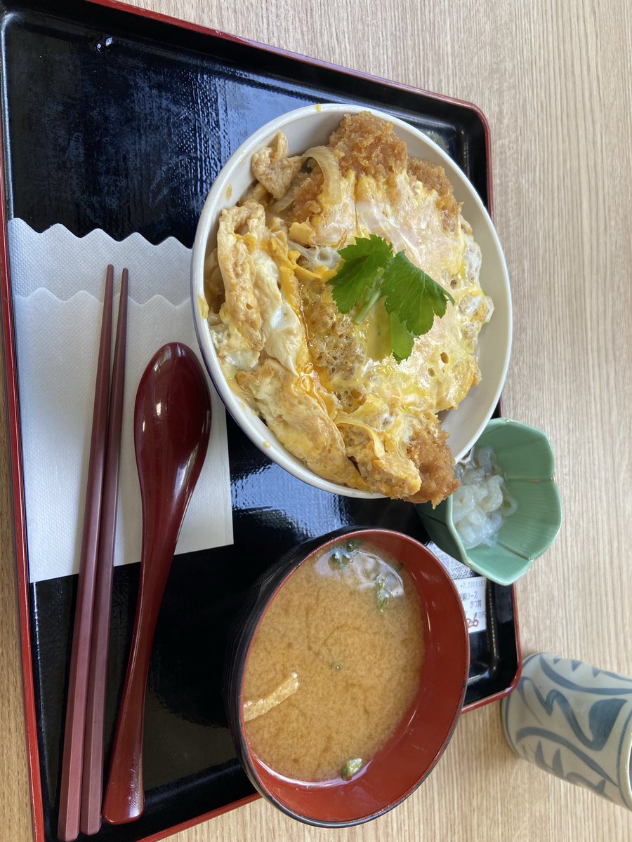 Simple_LifeBest's tweet photo. 大子の道の駅でお昼🕛
VUITTON（美豚）ロースカツ丼を食べた☝️ 美味かった😊 https://t.co/lZANtVVG6X