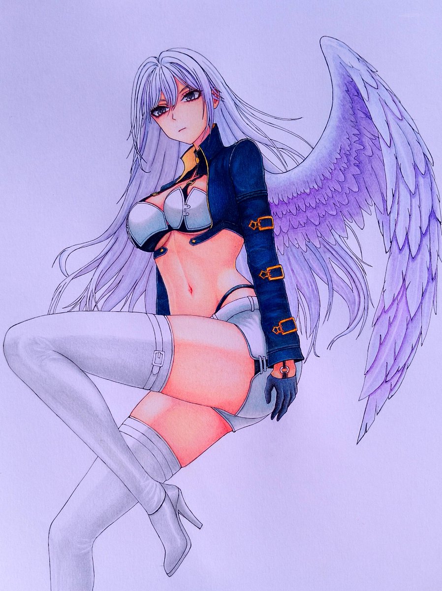 DanTalian_DD's tweet photo. Hathor 
colored pencils
#NTE 
#HATHOR https://t.co/46xjLenM2s