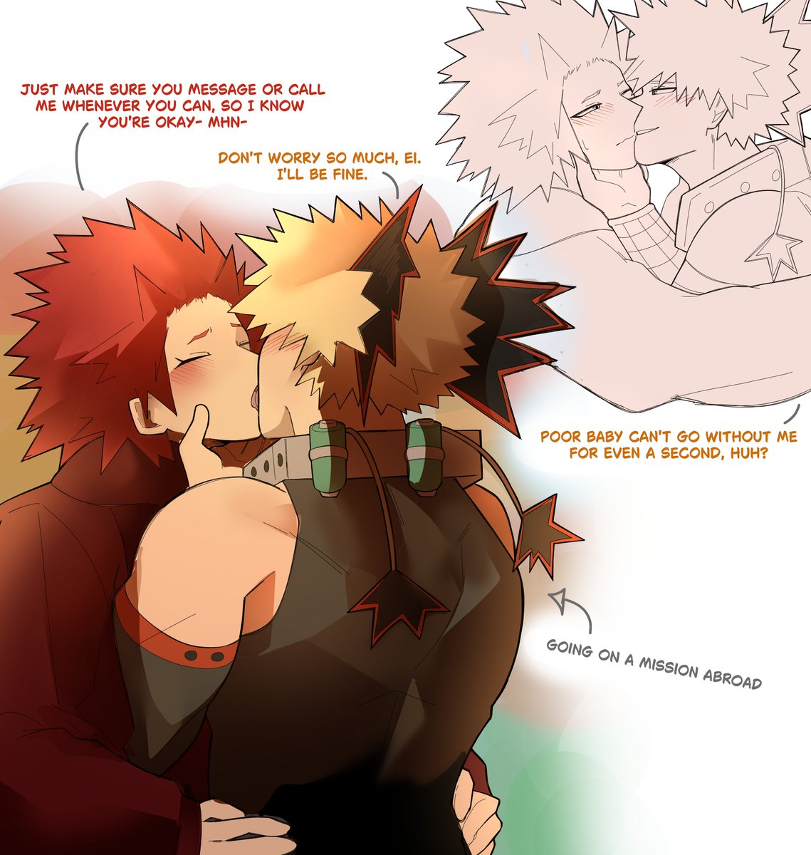 RottedBombshell's tweet photo. Messy quick krbk warmup

#Kiribaku https://t.co/Qd6ShIWB8w