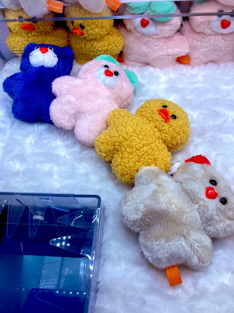 GiGO_Ariake's tweet photo. 【新着景品情報】#mojojojo マスコットぬいぐるみ7　入荷しました✨  ぜひゲットしてくださいね⭐︎ ご来店お待ちしております！  #GiGO有明ガーデン #GiGOのお店 #mojojojo https://t.co/vsnWJJOXt5