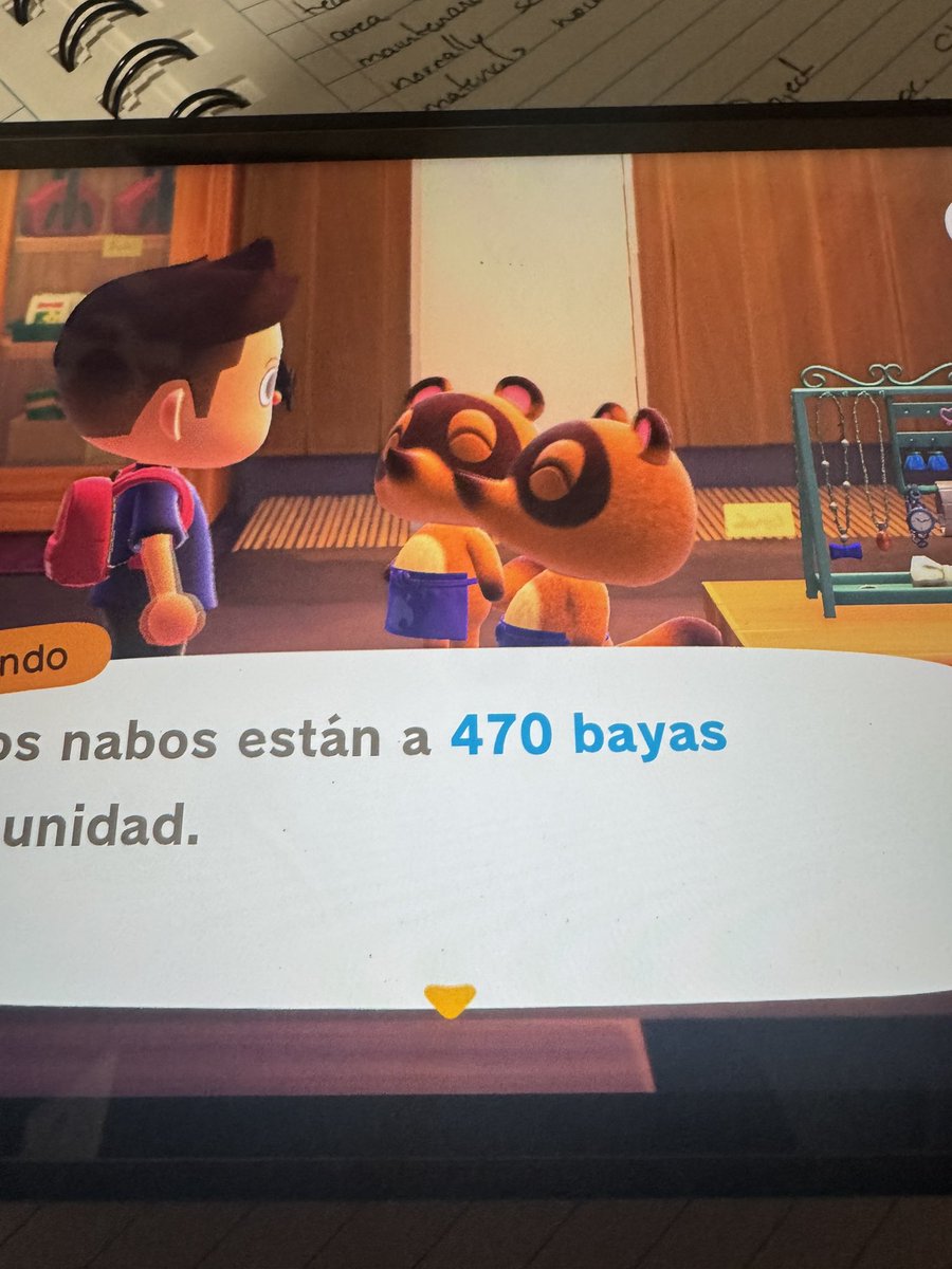 AzielChido's tweet photo. Nabos en 470.

Turnips 470.

#animalcrossing #Nabos #あつ森
#カブ価
#ウリ https://t.co/pB4MXD1EoI