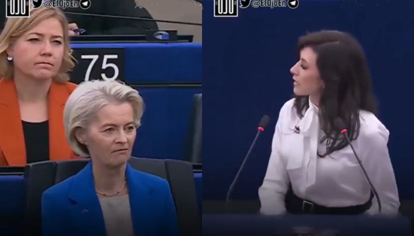 silverfrau's tweet photo. Polnische Euroabgeordnete 🇵🇱 Ewa Zajączkowska an von der Leyen:  „Schicken Sie Ihre eigenen Kinder, um für die Ukraine zu kämpfen, und lassen Sie die Kinder der anderen in Frieden“  „Für Sie ist der Krieg nur eine Vernebelung um Ihre eigenen Betrügereien zu verbergen.“😍WOW!👍 https://t.co/C5BWAen4Pz