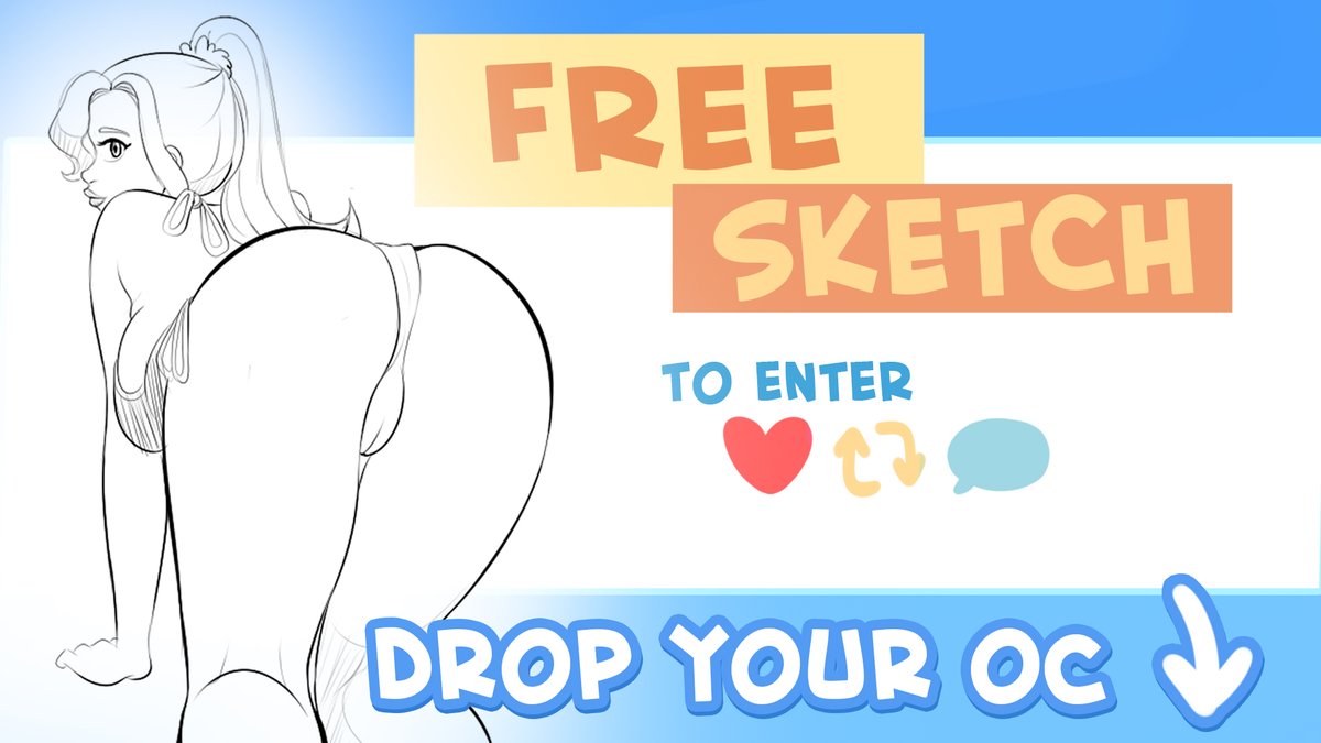 ericdick_game's tweet photo. ‼️Drop your OC and I'll sketch it‼️
Thanks for 100 followers, I'm giving away free sketches as a thank you for all your support! ❤️

Rules:
❄️Follow me and @EricDickGame
🔄Like + Repost
💬Comment your character reference
#OC #gamedev #gameart https://t.co/niGJcw693F