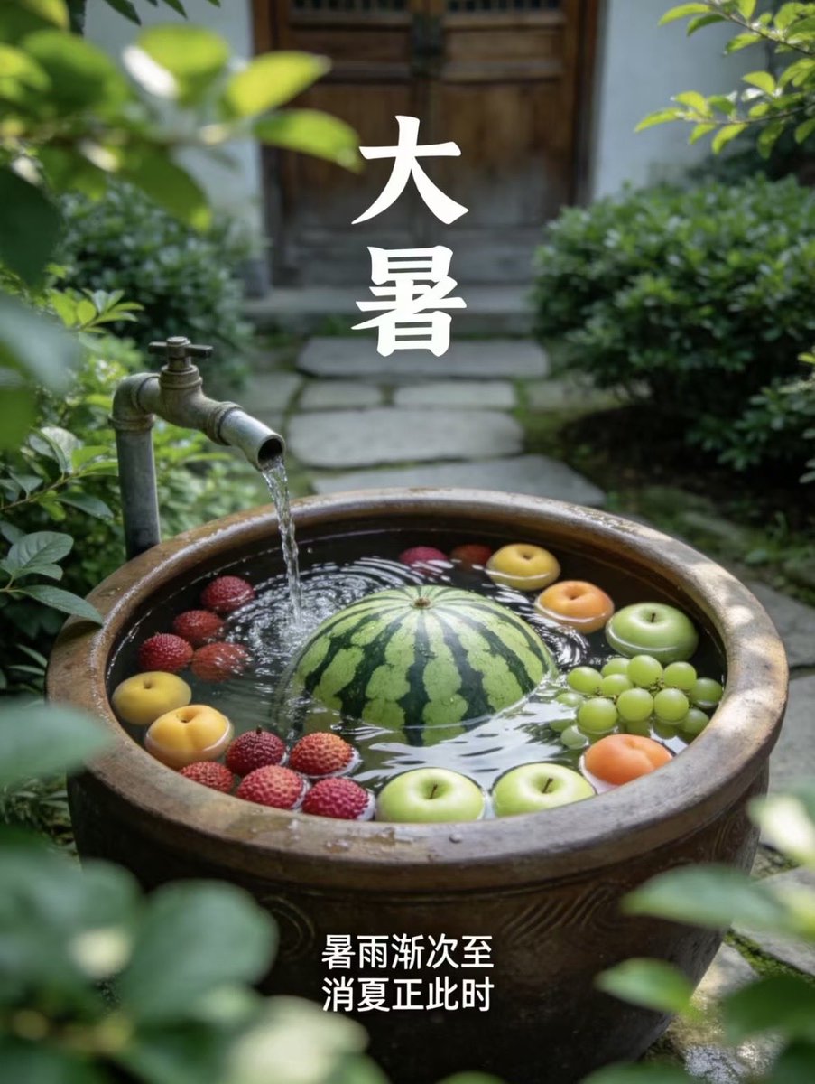 yee_seol's tweet photo. 大暑至，夏果丰盈，安然度夏 https://t.co/6bpc8nSD34